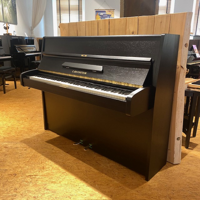 C. Bechstein Klavier 112/n schwarz matt von 1961 5 Jahre Garantie. Generalüberholt